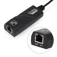Adaptateur USB-C vers Ethernet RJ45 100 Mbps, carte réseau filaire LAN externe pour Windows et Mac OS, adaptateur Type-C