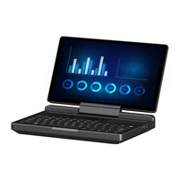 Laptop Mini GPD MicroPC 2 Intel N300 Layar Sentuh 7-Inci Windows 11 SSD 500GB PC Saku Portabel