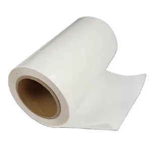 Fabrikdirektverkauf von weißer BOPP-Folie für 3d-TRT-Druck dekorativer Aufkleber bopp-Folie