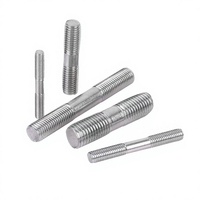 M8 DIY Grade Heat Hardened 304 316 Stainless Steel Zinc Plated Plain 2mm Thread Pitch Fully Studs Threaded Rod
