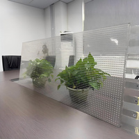 Pantalla LED Transparente para Cortinas de Vidrio, Publicidad en Ventanas, Señalización Digital Flexible, 90% de Transparencia