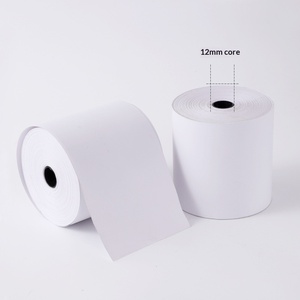 High Sensitivity 57x30mm Thermal Paper Rolls Small Core POS <b>Receipt</b> Paper Rolls with 10 Rolls Pack for Portable Thermal <b>Printers</b> - Product Image 1