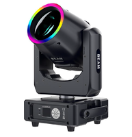 Projecteur de scène à tête mobile 230W 7R Beam DMX DJ Disco avec anneau lumineux