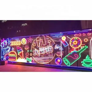 Love Neon Signs Light Letters Wedding Waterproof LED Acrylic Customized Outdoor Color Modules Custom Shape Decoration neon Sign