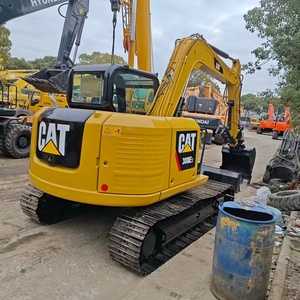 Expédition rapide - Excavatrice Caterpillar CAT308D/308E/308E2 d'occasion - Moteur, boîte de vitesses, pompe, roulement, PLC, moteur - 8 tonnes en stock - Product Image 4