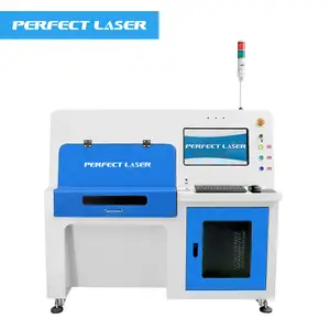 Perfect Laser 20W 50W Fiber Laser Scribing Machine for Solar Cell Cutting Metal and Silicon Germanium Gallium Arsenide