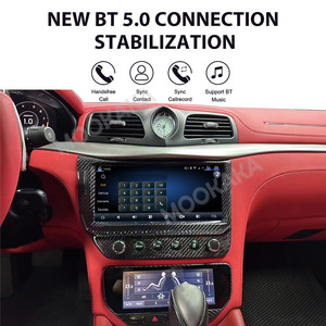 MOOKAKA 10.1 "pour Maserati GranTurismo mise à niveau vers double écran <span class=keywords><strong>Setu</strong></span> 2007-2015 GPS Navigation double écran Android 13 - Product Image 3