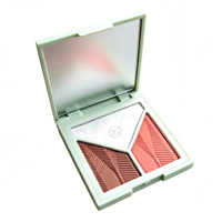 Palette de poudre blush, contour et highlighter 3-en-1 E.P.C F001 pour le maquillage quotidien du visage
