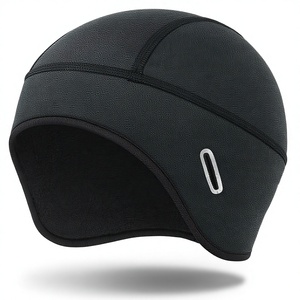 Bonnet thermique unisexe pour adulte, doublure de <span class=keywords><strong>casque</strong></span>, <span class=keywords><strong>en</strong></span> jacquard polaire, Spandex/Polyester, chaud, avec trous pour lunettes, pour le cyclisme <span class=keywords><strong>en</strong></span> hiver - Product Image 1