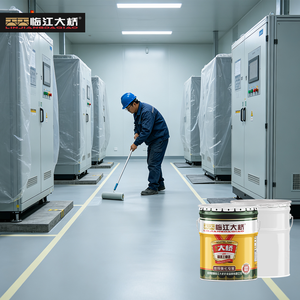 Pintura Epóxica de Dos Componentes a Base de Agua para Pisos, Pintura de Resina Epóxica de Alta Resistencia al Desgaste y a la Corrosión - Product Image 1