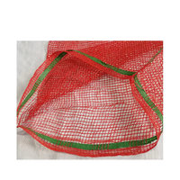 Groente-netzak met trekkoord, makkelijk te sluiten en te dragen voor supermarkt, thuisopslag, landbouw; opties van 5kg/10kg/25kg
