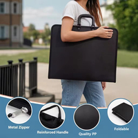 Tas Portofolio Seni Ringan Tahan Air, Tas Koleksi Studio untuk Karya Seni, Poster, Gambar Sketsa
