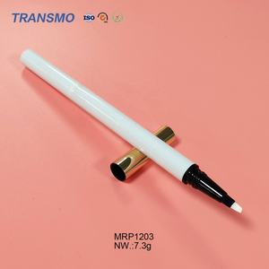 Magnetic Eyeliner <b>Pencil</b> Container Custom logo Eyeliner Tube Double Heads Empty Eyeliner <b>Pencil</b> with Brush - Product Image 5