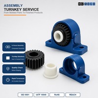 Layanan Satu Atap untuk Pencetakan Injeksi HDPE untuk Komponen Tahan Aus, Pembuatan Cetakan, Finishing, dan Perakitan