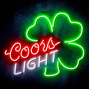 Enseigne décorative murale en néon LED Coors Light 17*11 pouces, acrylique rouge blanc azur, IP65 pour intérieur/extérieur, pour chambre à coucher, <span class=keywords><strong>cave</strong></span> d'homme - Product Image 6