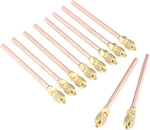 Pièces détachées pour climatiseurs et réfrigérateurs Réfrigérateur Valve de charge en cuivre Accès 5/16 "<span class=keywords><strong>1</strong></span>/<span class=keywords><strong>4</strong></span>" - Product Image 4