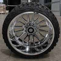 Jantes en alliage d'aluminium forgé avec 5-6 trous 5x1397 127 pour voitures de luxe, pick-up et SUV