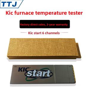 جهاز اختبار درجة حرارة الفرن الأصلي من كيك سرتات، مسجل منحنى تتبع درجة حرارة الفرن ذو 6 قنوات للطلاء السيارات، متوفر في المخزون - Product Image 3