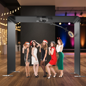 SKY Compact Overhead 360 Photo Booth SLR <b>Camera</b> Collapsible Design WiFi Enabled Real-Time Editing for Smartphones iPad Festivals - Product Image 3