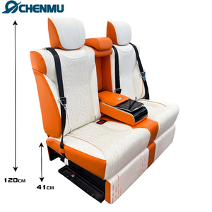 Asiento de Autobús Reclinable de Gravedad Automática Personalizado de Lujo VIP Captain Sea con Luces Ambientales para Autos, Camionetas, Minibuses y Autocares - Product Image 4