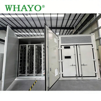 Conteneur de stockage de batteries Whayo Utility Scale 1MWh 2MWh 5MWh, système BESS à refroidissement par air pour la stabilité du réseau et la régulation de la fréquence