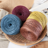 Nouveau Tissu en Similicuir Nappa Mat 200g, Motif Teint en Bande, Tissé, pour Sacs Faits Main, Vente en Gros en Stock pour Tricotage