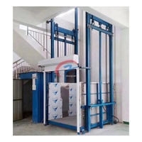 Ascenseur de marchandises conduit hydraulique d'ascenseur de cargaison de style moderne d'entrepôt avec le prix d'acier inoxydable à vendre