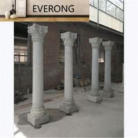 Décoration, designs personnalisés, différents types de piliers et colonnes en marbre romain pour l'intérieur de la maison