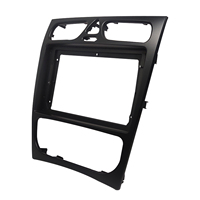 Cadre de panneau de façade en plastique de 9 pouces pour autoradio de voiture Mercedes-Benz Classe C, G, CLK, W203, 209, 463, 639, Vito, Viano - Accessoires intérieurs