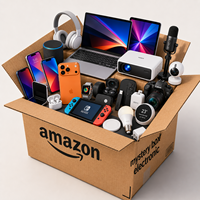 Boîte mystère d'électronique : livraison gratuite, ordinateur portable, projecteur, appareil photo numérique, gadgets variés aléatoires, stock disponible, expédition rapide pour la revente