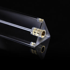 Prisma óptica personalizada com furo, acessórios de equipamento de fotografia, prisão triangular - Product Image 3