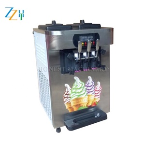 Ý Máy Máy Làm Kem/Indonesia Máy Làm Kem Mềm Với 3 Hương Vị Và Màn Hình <span class=keywords><strong>LCD</strong></span> Điều Khiển - Product Image 6