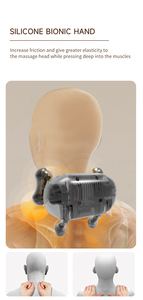 Darius - Mini Masajeador Inteligente Japonés de Alta Calidad para Cuello/Hombros 360 8D con Control Remoto Inalámbrico, Uso Corporal y para Spa de Pies - Product Image 4