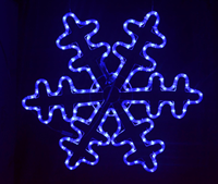 Motifs lumineux LED multicolores étanches IP65, flocons de neige de Noël, silhouettes suspendues pour fenêtre, décoration de Noël, éclairage de paysage pour mariage