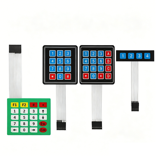 Membrane Keyboard 4*4 Matrix Keyboard Microcontroller Expansion Keyboard in Stock