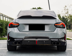 2025 nuovo tipo di diffusore paraurti posteriore labbro Spoiler con lampada per <span class=keywords><strong>BMW</strong></span> G42 M235i M240i serie 2 coupé 2022 + - Product Image 2