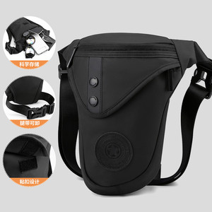 Osprey - Bolsa para piernas para ciclismo al aire libre para hombre, color negro, correa ajustable, riñonera portátil para viajes de ocio, verano 2021 - Product Image 3