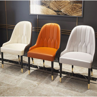 Ensemble table et chaises rectangulaires en marbre de style nordique, moderne et simple, pour usage domestique, table et chaises en métal et roche pour plusieurs personnes