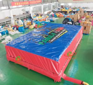 ถุงลมนิรภัยพีวีซีเป่าลมผ้าใบสำหรับสวนถุงลมนิรภัยสำหรับยิมนาสติก - Product Image 5