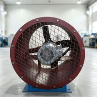 Ventilateur extracteur axial anti-explosion résistant aux hautes températures, avec pales en acier inoxydable, moteur électrique en cuivre OEM pour usage agricole