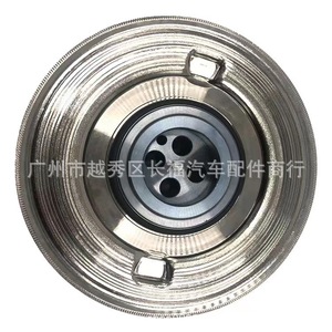 Polea de correa en V para BMW 11238638614, diámetro del orificio de 10 mm, material de aleación para coches BMW - Product Image 2