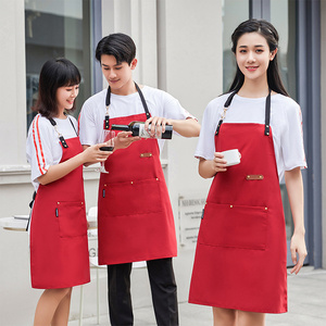 Tablier <span class=keywords><strong>de</strong></span> cuisine confortable en toile respirante pour charpentiers, avec poches, sans manches, usage sanitaire, à prix abordable - Product Image 3