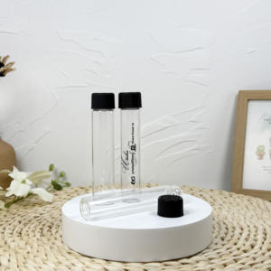 Tubes à essai réutilisables personnalisables en verre borosilicate avec couvercle CR à l'épreuve des enfants - Product Image 2