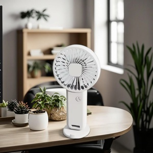USB Rechargeable Desktop Stand air <b>Cooler</b>, Handheld Small Portable <b>Mini</b> Fan - Product Image 6