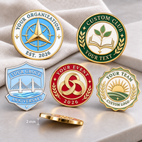 Badges personnalisés en émail dur pour l'organisation, les clubs scolaires, les événements, les anniversaires, les emblèmes, fabricant de médailles OEM ODM