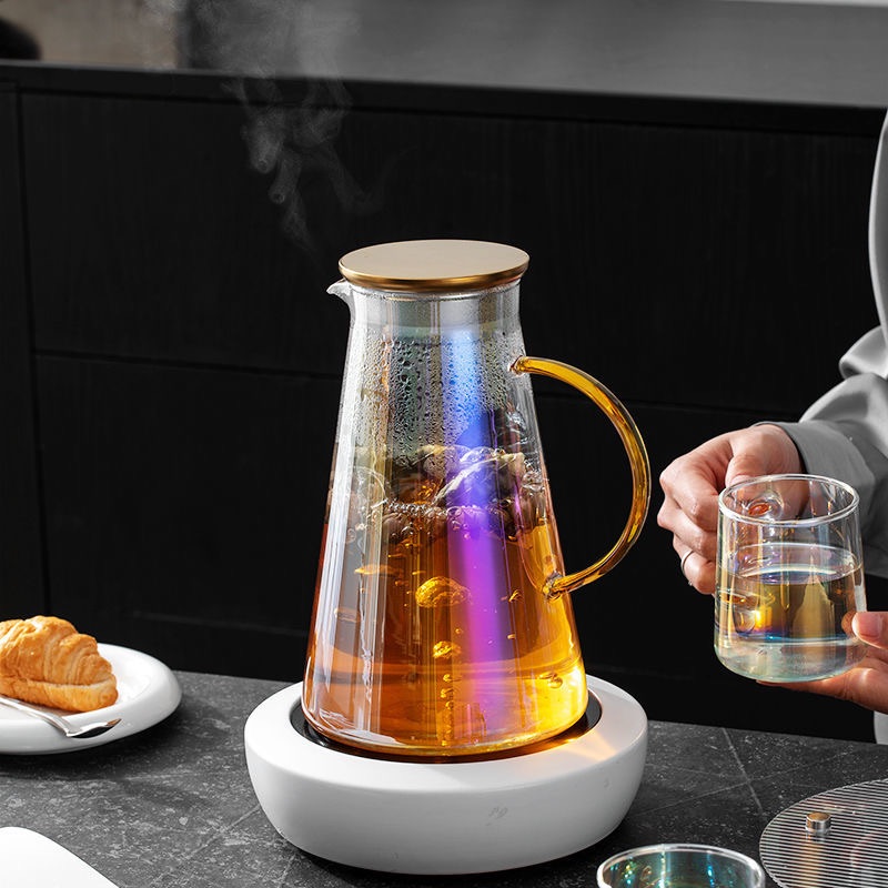 single package borosilicate glass Pitcher heat-resistant glass cold water bottle cool kettle glass jug