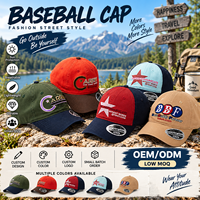 Casquette de baseball personnalisée brodée de feuilles et de léopards pour femmes, 100 % coton, ajustable, chapeau de soleil d'été pour petites marques de mode