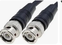 Cable de Extensión Coaxial SYK Personalizado BNC Macho-Hembra RG58 50 Ohm para Uso en Electrodomésticos, Revestimiento de PVC, Conductor de Cobre Puro, 1.5m de Longitud