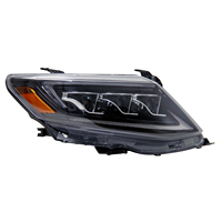 Phare avant à LED pour Toyota Fortuner 2011 2012 2013 2014 2015, projecteur, phare LED, 12V, DRL, ensemble d'accessoires de voiture