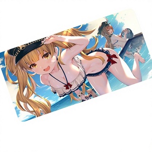 Alfombrilla de Ratón Extra Grande para eSports, Impermeable, con Imágenes de Chicas Atractivas - Product Image 1
